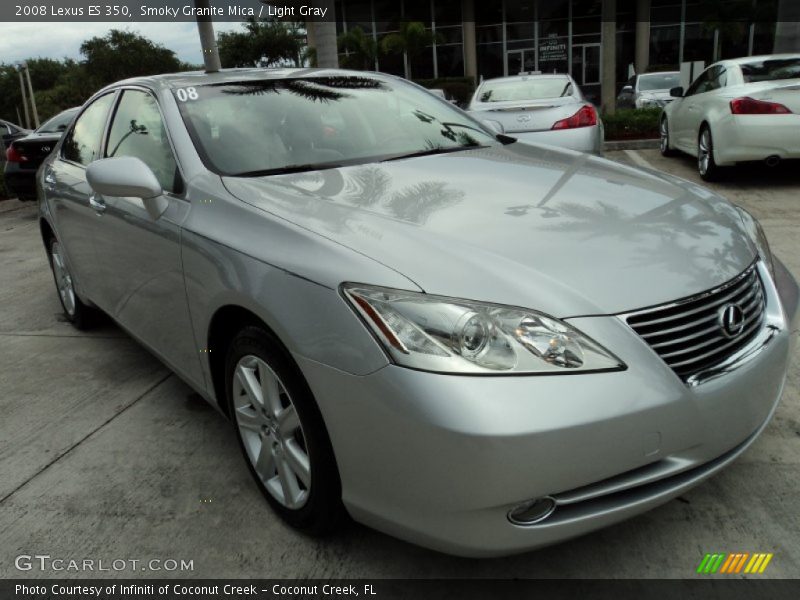 Smoky Granite Mica / Light Gray 2008 Lexus ES 350