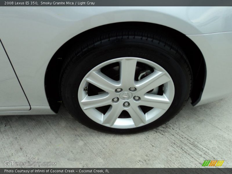 Smoky Granite Mica / Light Gray 2008 Lexus ES 350
