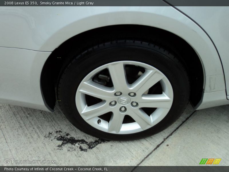 Smoky Granite Mica / Light Gray 2008 Lexus ES 350