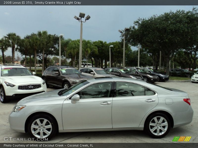Smoky Granite Mica / Light Gray 2008 Lexus ES 350