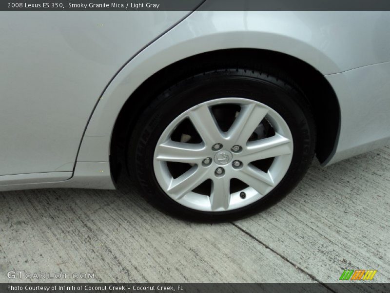 Smoky Granite Mica / Light Gray 2008 Lexus ES 350