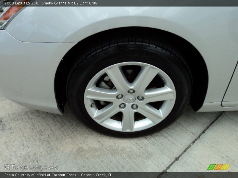 Smoky Granite Mica / Light Gray 2008 Lexus ES 350