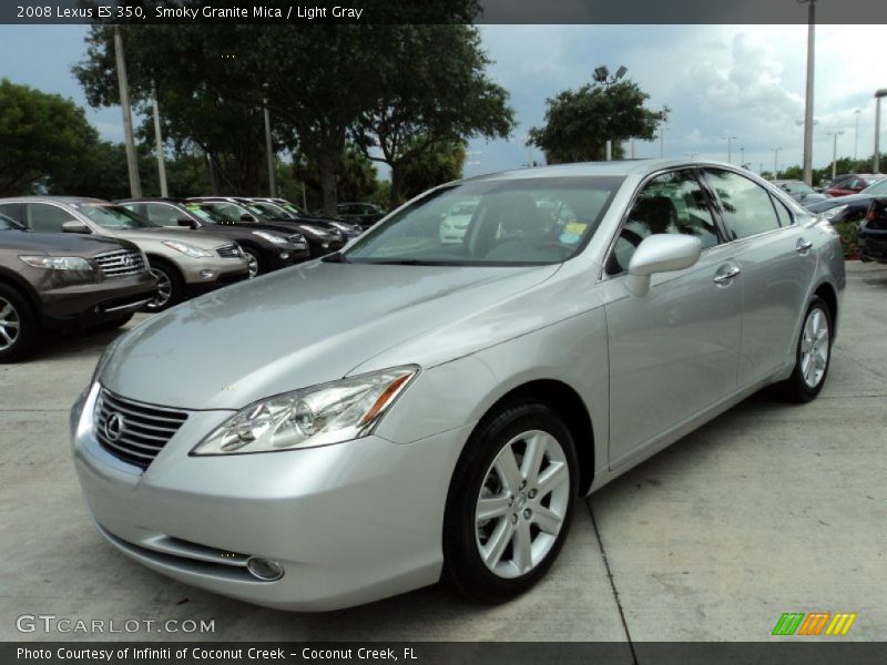 Smoky Granite Mica / Light Gray 2008 Lexus ES 350