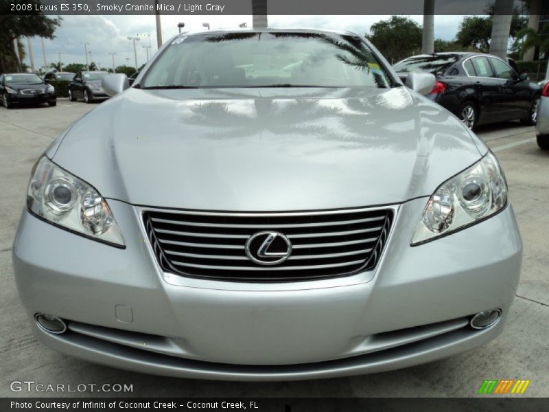 Smoky Granite Mica / Light Gray 2008 Lexus ES 350