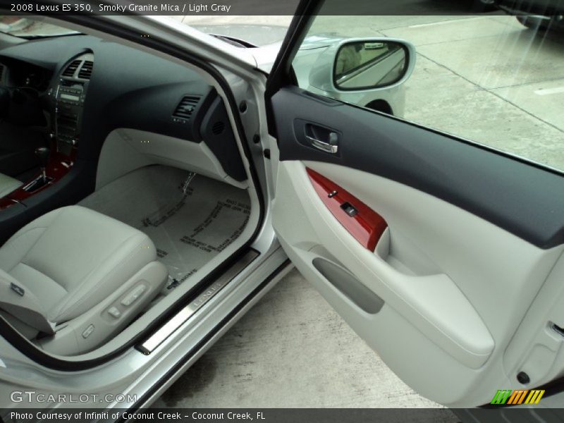 Smoky Granite Mica / Light Gray 2008 Lexus ES 350