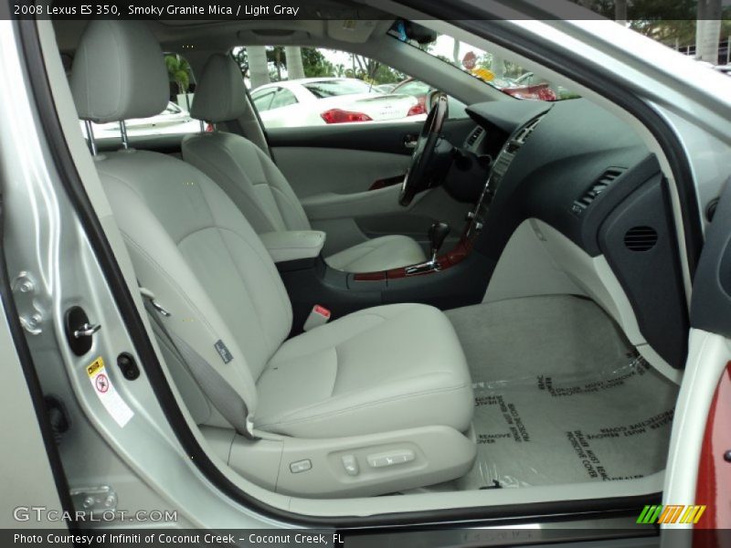 Smoky Granite Mica / Light Gray 2008 Lexus ES 350