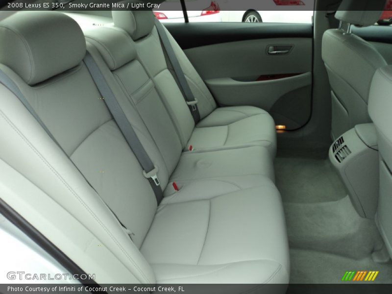 Smoky Granite Mica / Light Gray 2008 Lexus ES 350