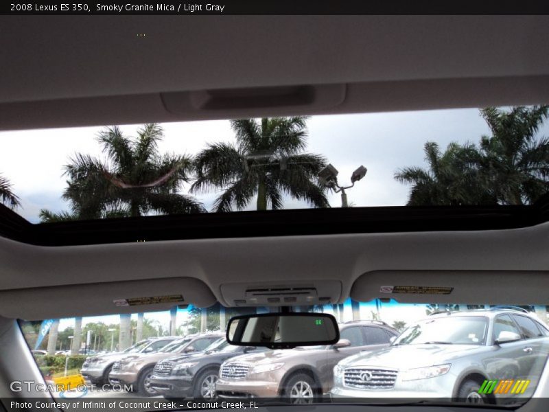 Smoky Granite Mica / Light Gray 2008 Lexus ES 350
