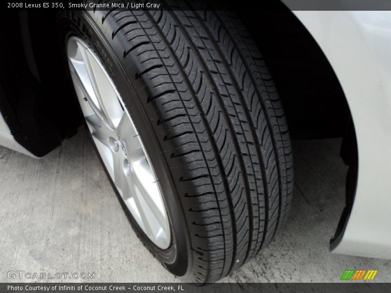 Smoky Granite Mica / Light Gray 2008 Lexus ES 350