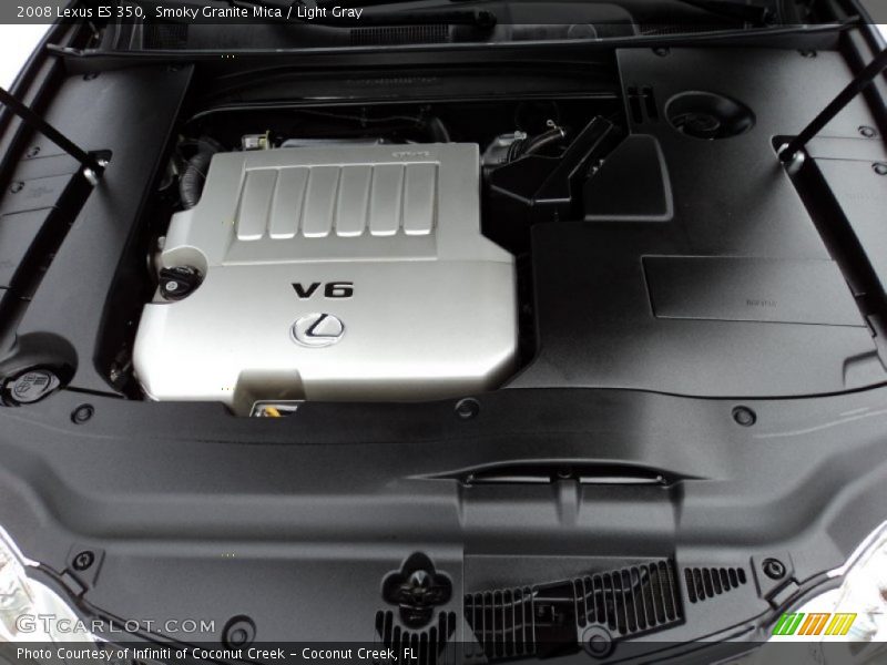 Smoky Granite Mica / Light Gray 2008 Lexus ES 350