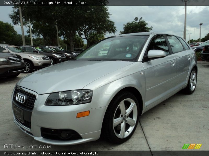 Front 3/4 View of 2007 A3 3.2 quattro