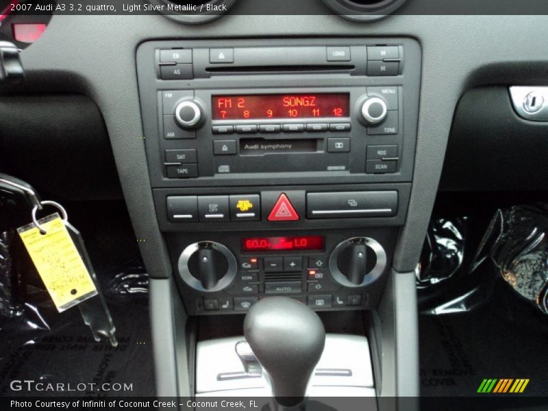 Controls of 2007 A3 3.2 quattro
