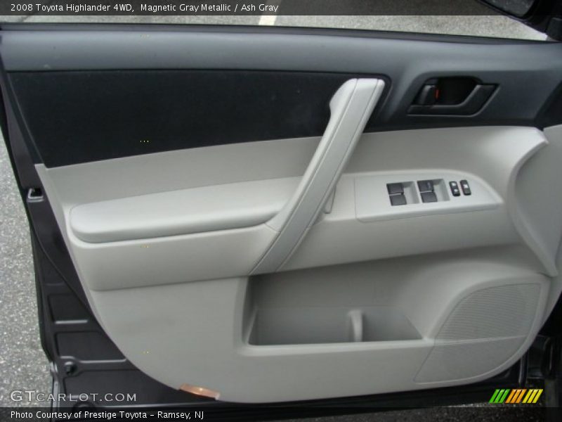 Magnetic Gray Metallic / Ash Gray 2008 Toyota Highlander 4WD