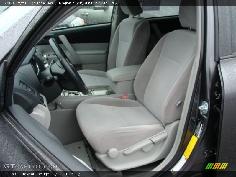 Magnetic Gray Metallic / Ash Gray 2008 Toyota Highlander 4WD