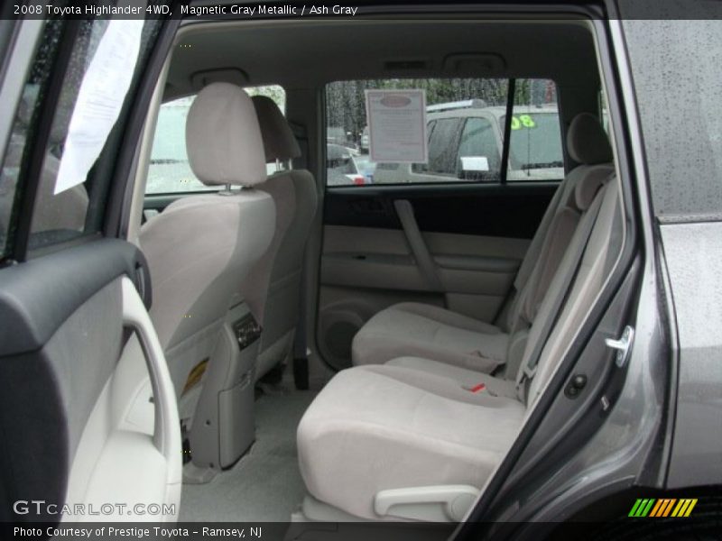 Magnetic Gray Metallic / Ash Gray 2008 Toyota Highlander 4WD