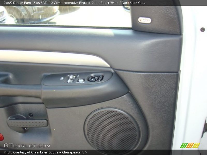 Bright White / Dark Slate Gray 2005 Dodge Ram 1500 SRT-10 Commemorative Regular Cab