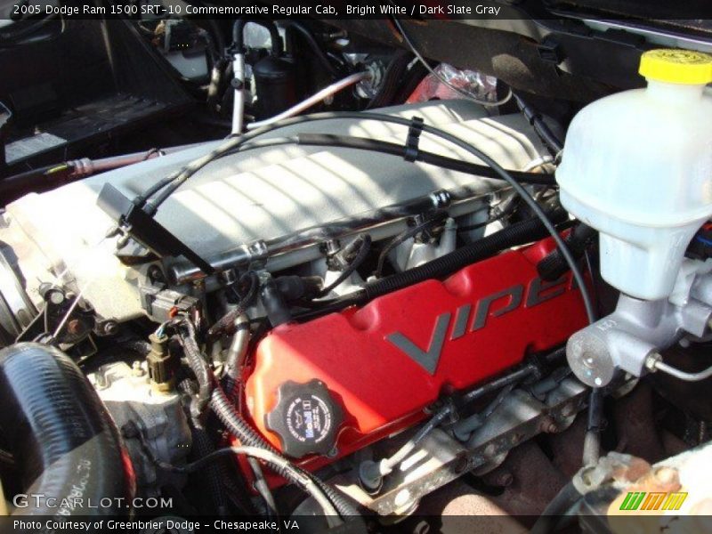 2005 Ram 1500 SRT-10 Commemorative Regular Cab Engine - 8.3 Liter SRT OHV 20-Valve V10