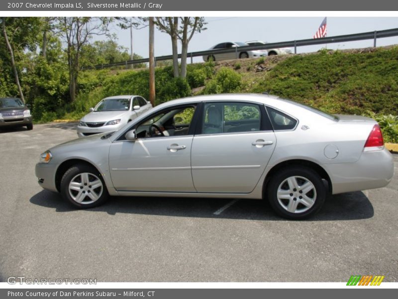 Silverstone Metallic / Gray 2007 Chevrolet Impala LS