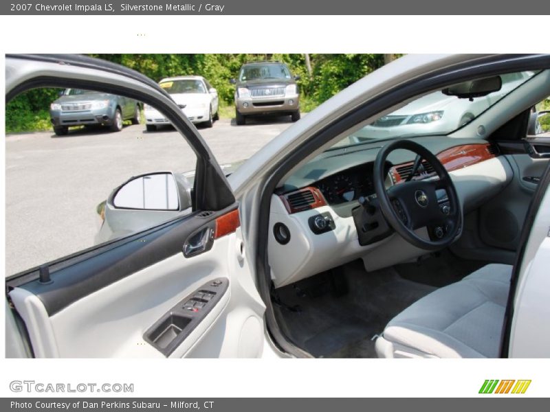 Silverstone Metallic / Gray 2007 Chevrolet Impala LS