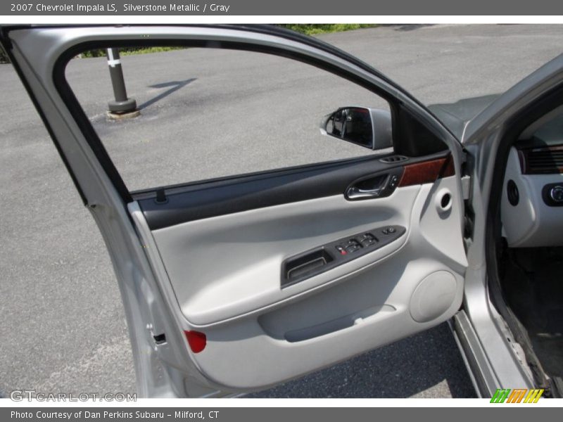 Silverstone Metallic / Gray 2007 Chevrolet Impala LS