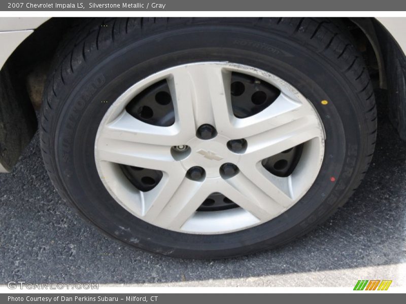 Silverstone Metallic / Gray 2007 Chevrolet Impala LS
