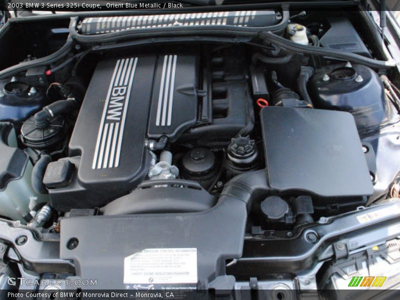  2003 3 Series 325i Coupe Engine - 2.5L DOHC 24V Inline 6 Cylinder