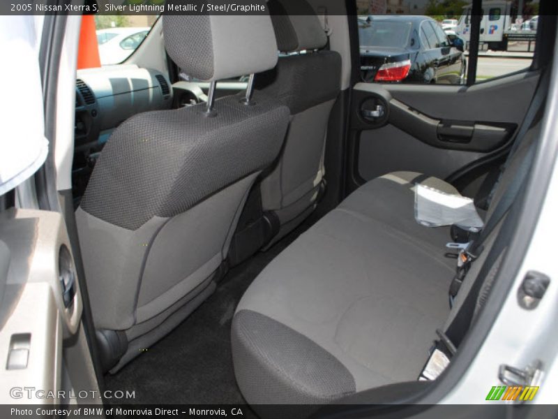Silver Lightning Metallic / Steel/Graphite 2005 Nissan Xterra S