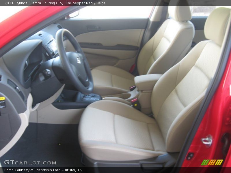  2011 Elantra Touring GLS Beige Interior