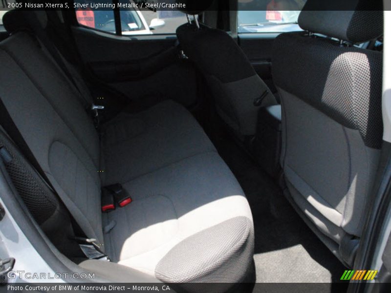 Silver Lightning Metallic / Steel/Graphite 2005 Nissan Xterra S