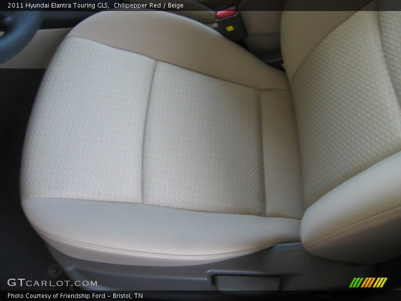 Chilipepper Red / Beige 2011 Hyundai Elantra Touring GLS