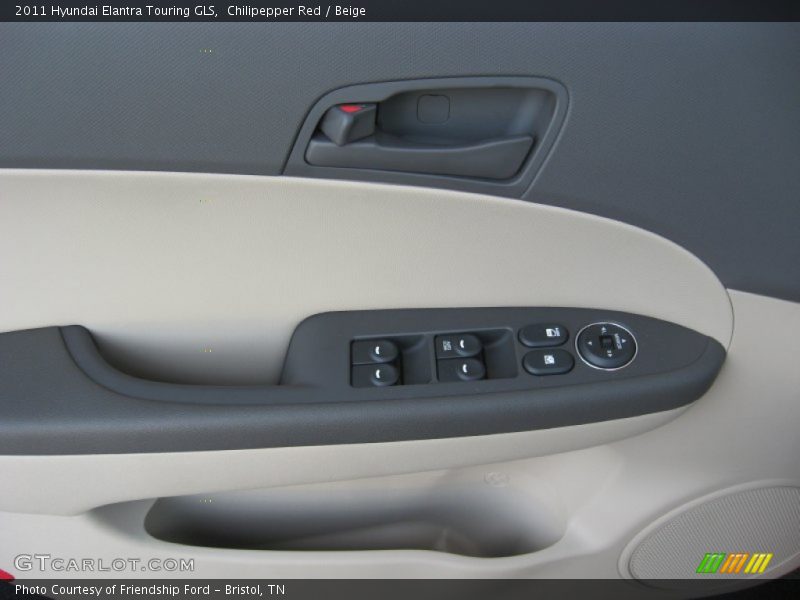 Chilipepper Red / Beige 2011 Hyundai Elantra Touring GLS