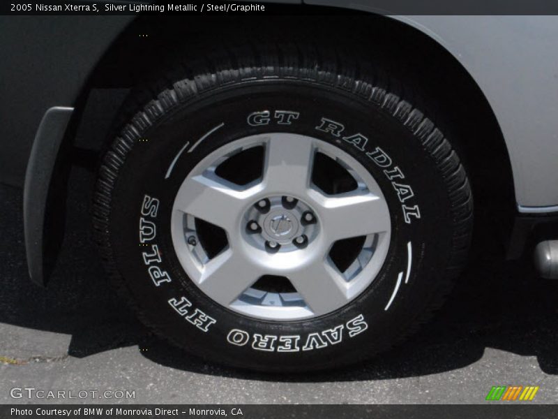 Silver Lightning Metallic / Steel/Graphite 2005 Nissan Xterra S