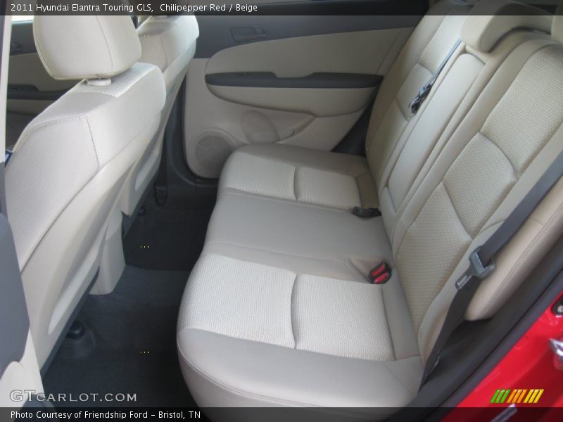  2011 Elantra Touring GLS Beige Interior