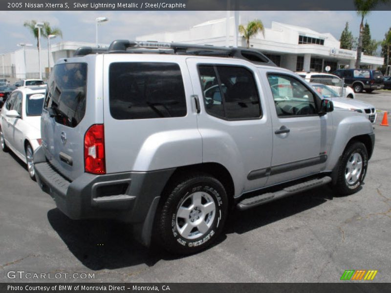 Silver Lightning Metallic / Steel/Graphite 2005 Nissan Xterra S
