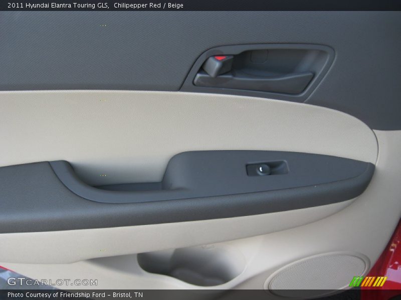 Chilipepper Red / Beige 2011 Hyundai Elantra Touring GLS