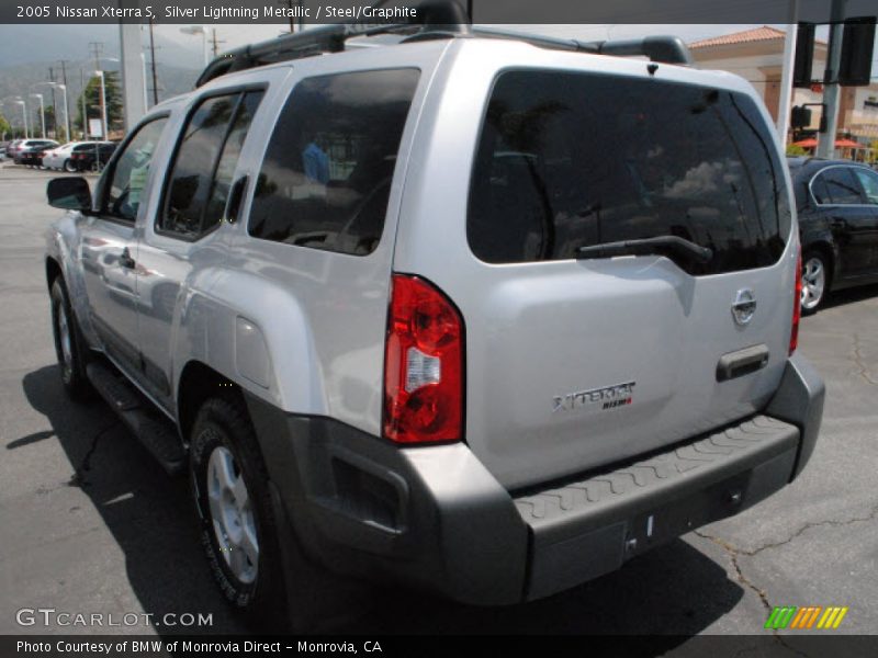 Silver Lightning Metallic / Steel/Graphite 2005 Nissan Xterra S