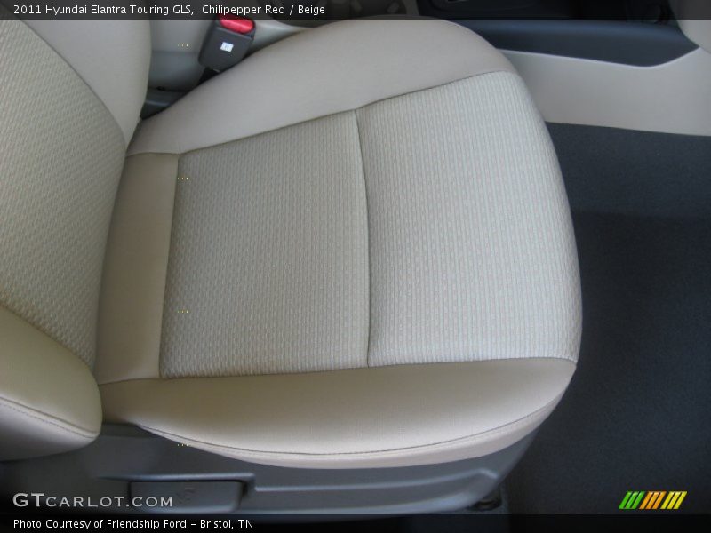 Chilipepper Red / Beige 2011 Hyundai Elantra Touring GLS