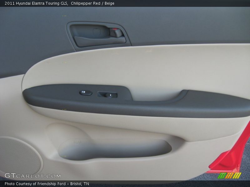 Chilipepper Red / Beige 2011 Hyundai Elantra Touring GLS