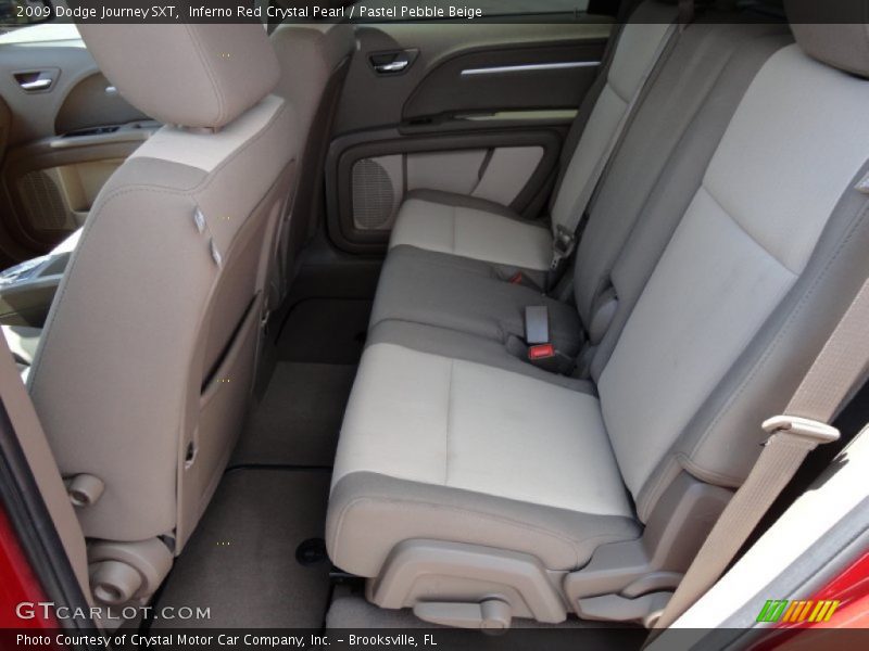 Inferno Red Crystal Pearl / Pastel Pebble Beige 2009 Dodge Journey SXT