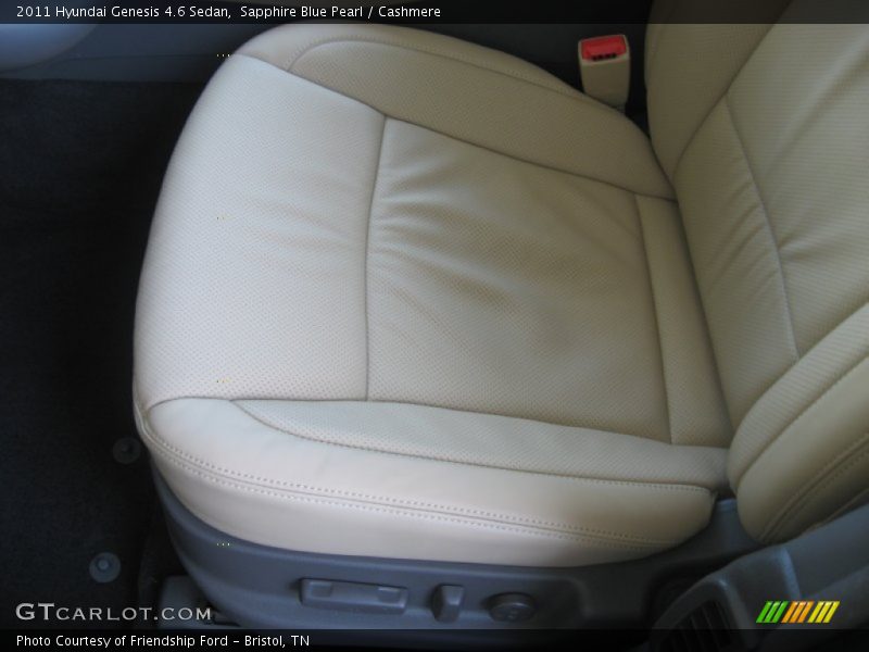Sapphire Blue Pearl / Cashmere 2011 Hyundai Genesis 4.6 Sedan