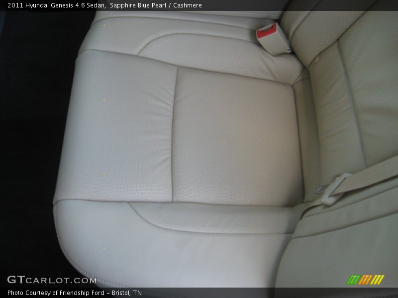 Sapphire Blue Pearl / Cashmere 2011 Hyundai Genesis 4.6 Sedan