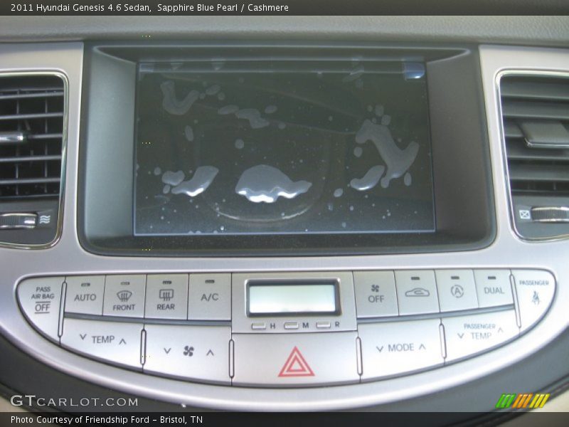 Sapphire Blue Pearl / Cashmere 2011 Hyundai Genesis 4.6 Sedan