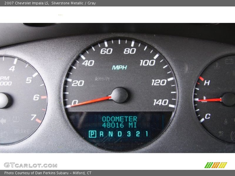 Silverstone Metallic / Gray 2007 Chevrolet Impala LS