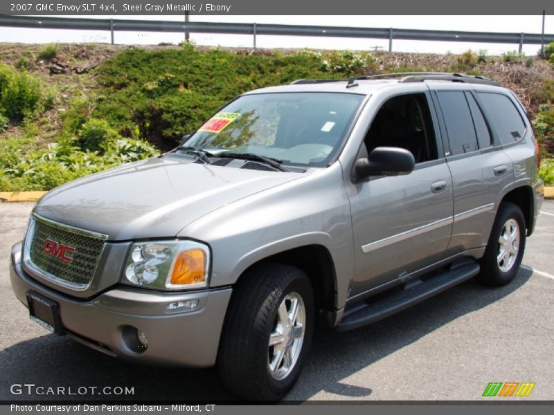 Steel Gray Metallic / Ebony 2007 GMC Envoy SLT 4x4