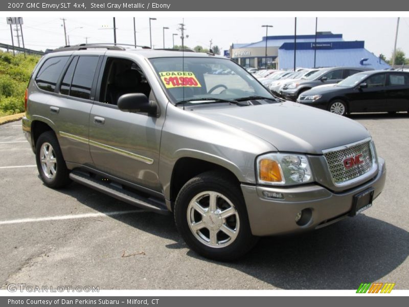 Steel Gray Metallic / Ebony 2007 GMC Envoy SLT 4x4