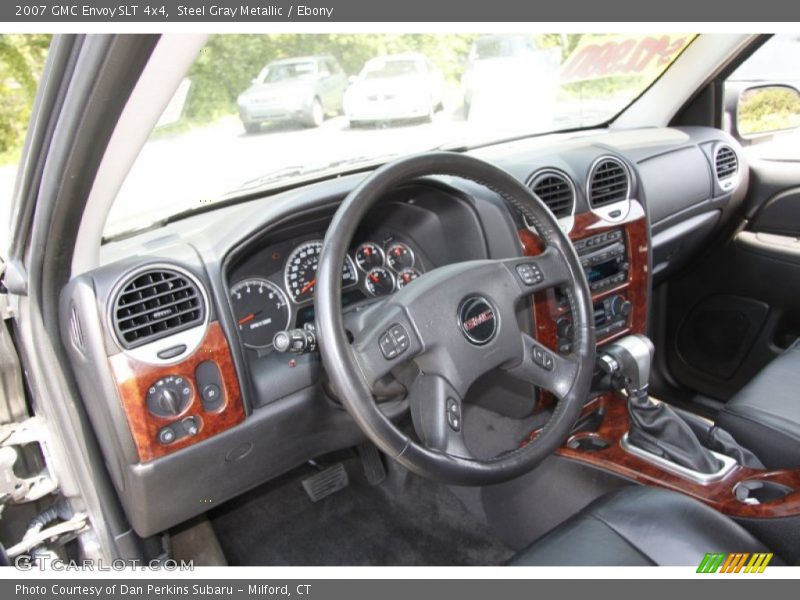 Steel Gray Metallic / Ebony 2007 GMC Envoy SLT 4x4