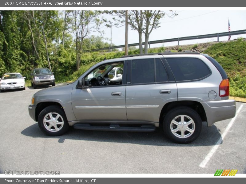 Steel Gray Metallic / Ebony 2007 GMC Envoy SLT 4x4