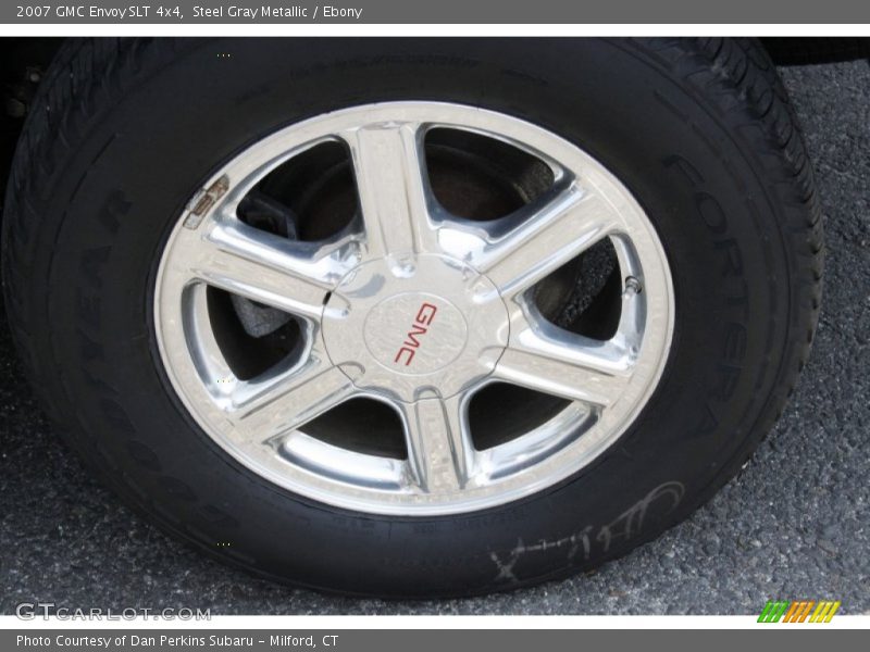 Steel Gray Metallic / Ebony 2007 GMC Envoy SLT 4x4