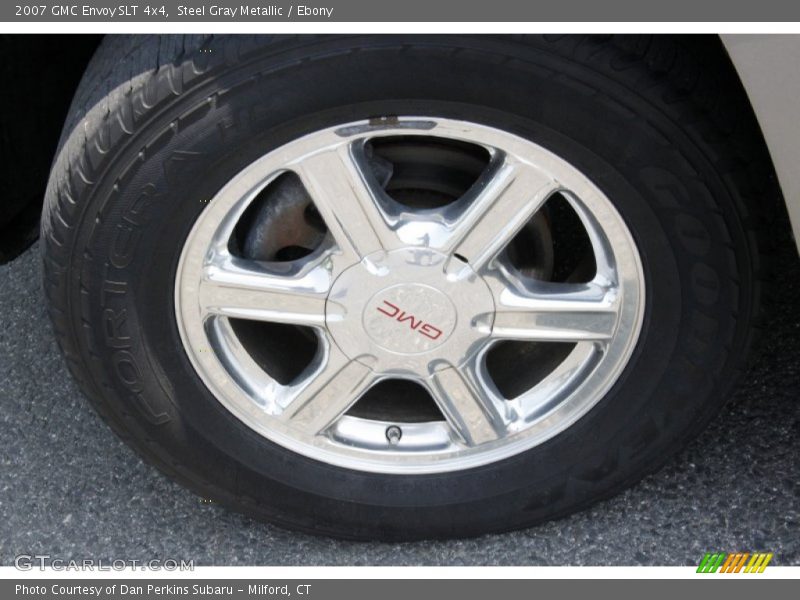 Steel Gray Metallic / Ebony 2007 GMC Envoy SLT 4x4