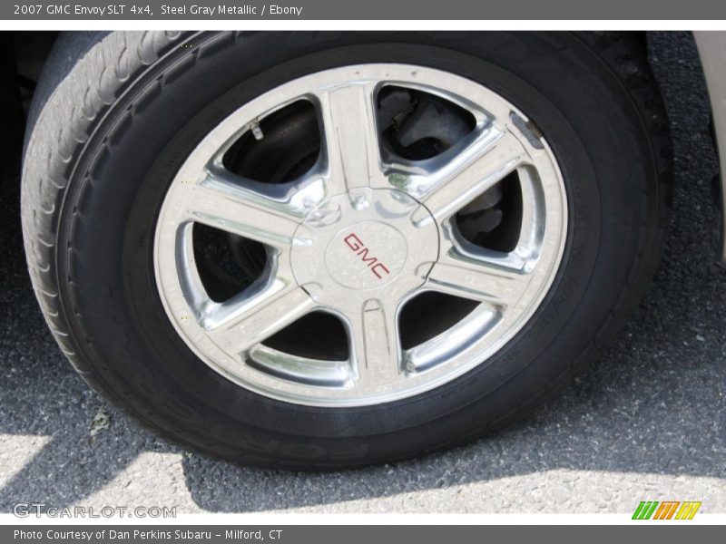 Steel Gray Metallic / Ebony 2007 GMC Envoy SLT 4x4